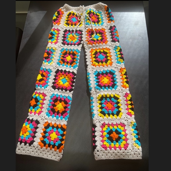 Handmade Crochet Pants - Picture 3 of 3